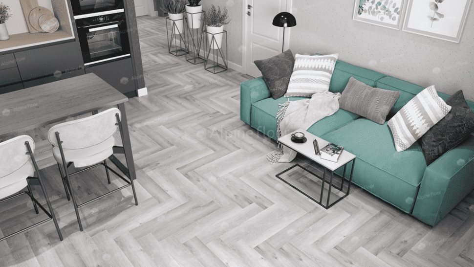 Виниловый ламинат "Alpine Floor" Parquet Light Дуб Лейтена (600*125*4 мм) — купить в Владимире