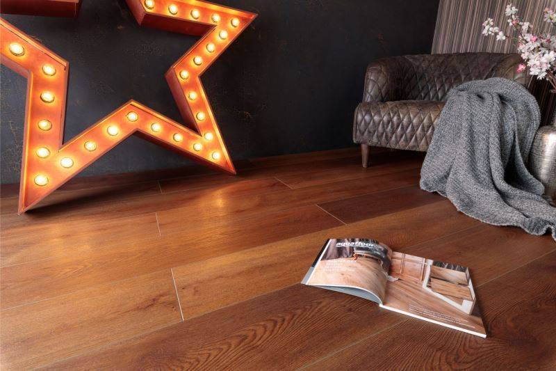 Замковая ПВХ плитка "Aquafloor" AF8026XXL (1800*228*8 мм) — купить в Владимире