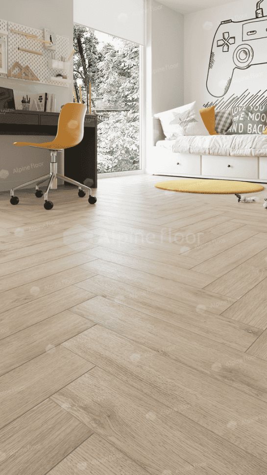 Виниловый ламинат "Alpine Floor" Parquet Light Дуб Медия (600*125*4 мм) — купить в Владимире