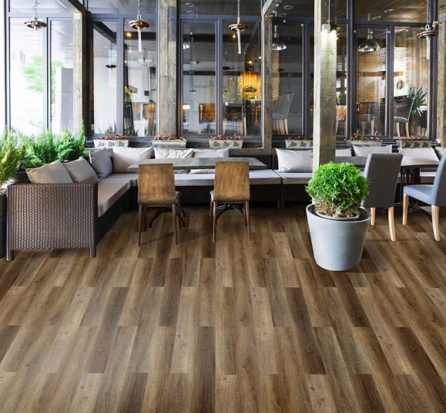 SPC ламинат "CronaFloor" Wood 4V Дуб Чак (1200*180*4 мм) — купить в Владимире