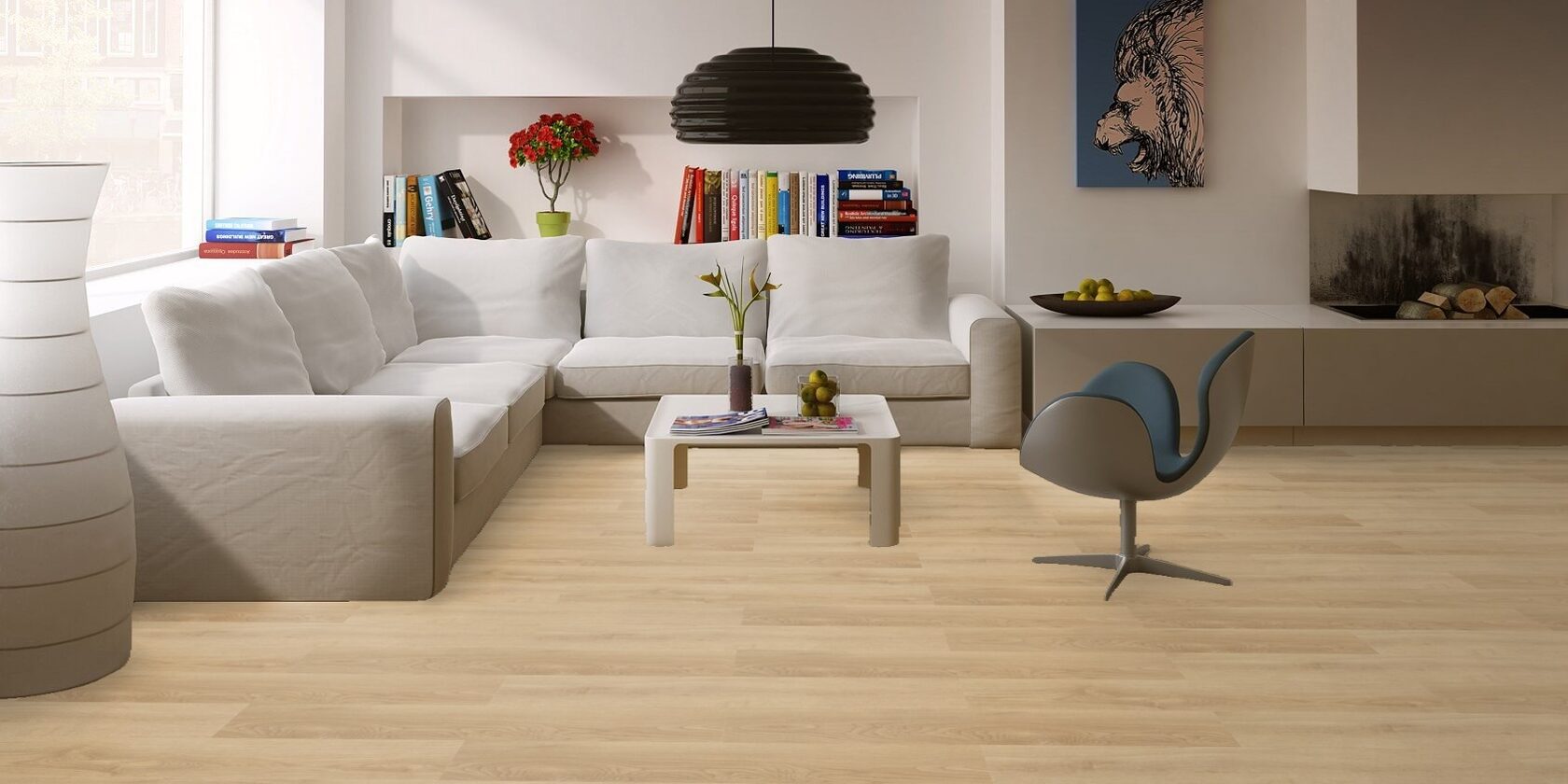 Клеевая плитка для коммерческих помещений "Bonkeel" Eruption (914,4*152,4*2,1мм) — купить в Владимире