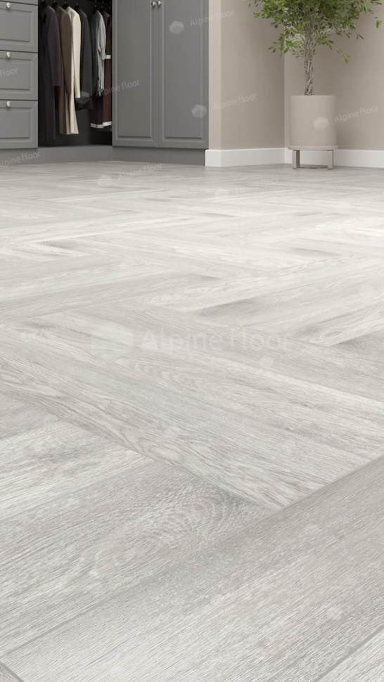 Виниловая плитка "Alpine Floor" Parquet LVT Дуб Полис (590*118*2,5 мм) — купить в Владимире