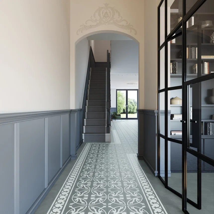 Кварцвиниловая плитка "Invictus" Victorian Deco Smoke (229*229*2,5мм) — купить в Владимире