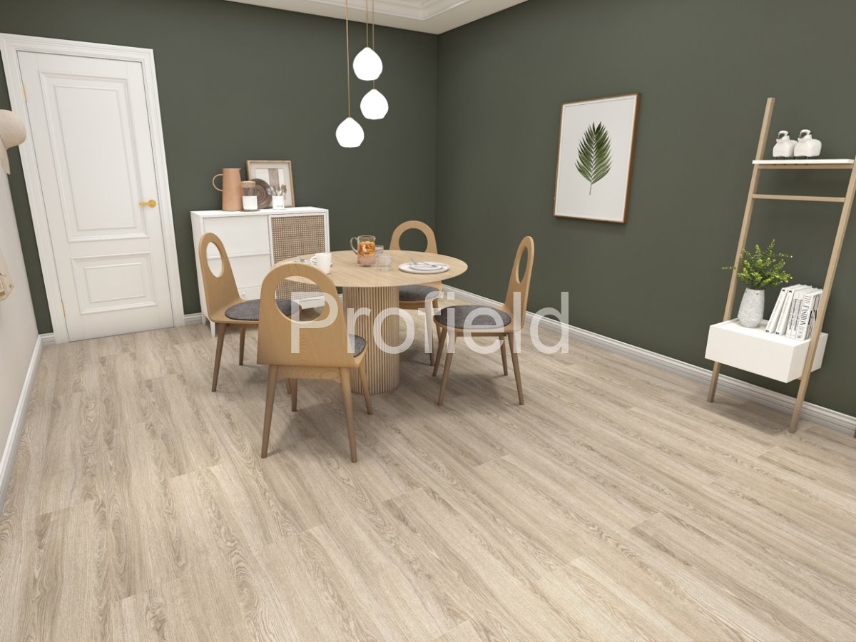 HSPC ламинат "Profield" Дуб Светлый (1200*228*5,5 мм) — купить в Владимире