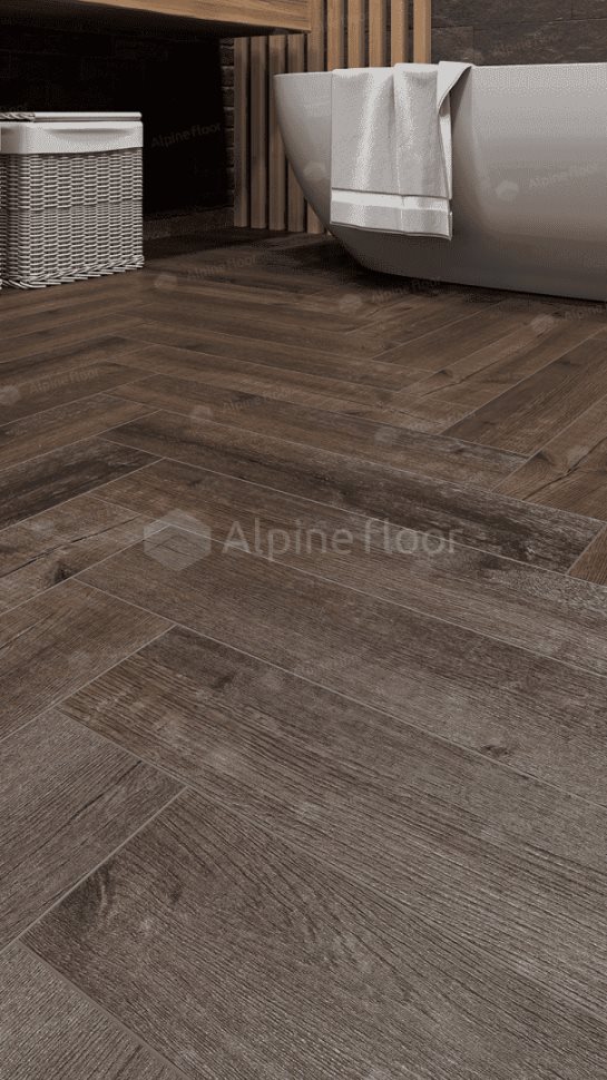Виниловый ламинат "Alpine Floor" Parquet Light Дуб Альферац (600*125*4 мм) — купить в Владимире