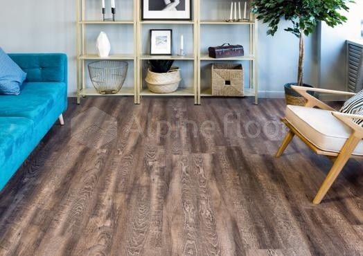 Кварцвиниловая плитка "Alpine Floor" Дуб Миндаль  (1219*184*2мм) — купить в Владимире