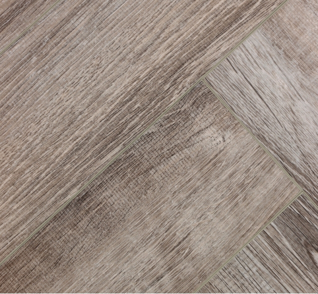 Виниловый ламинат SPC "Cronafloor" Herringbone Дуб Тулон (640*128*4,5 мм) — купить в Владимире