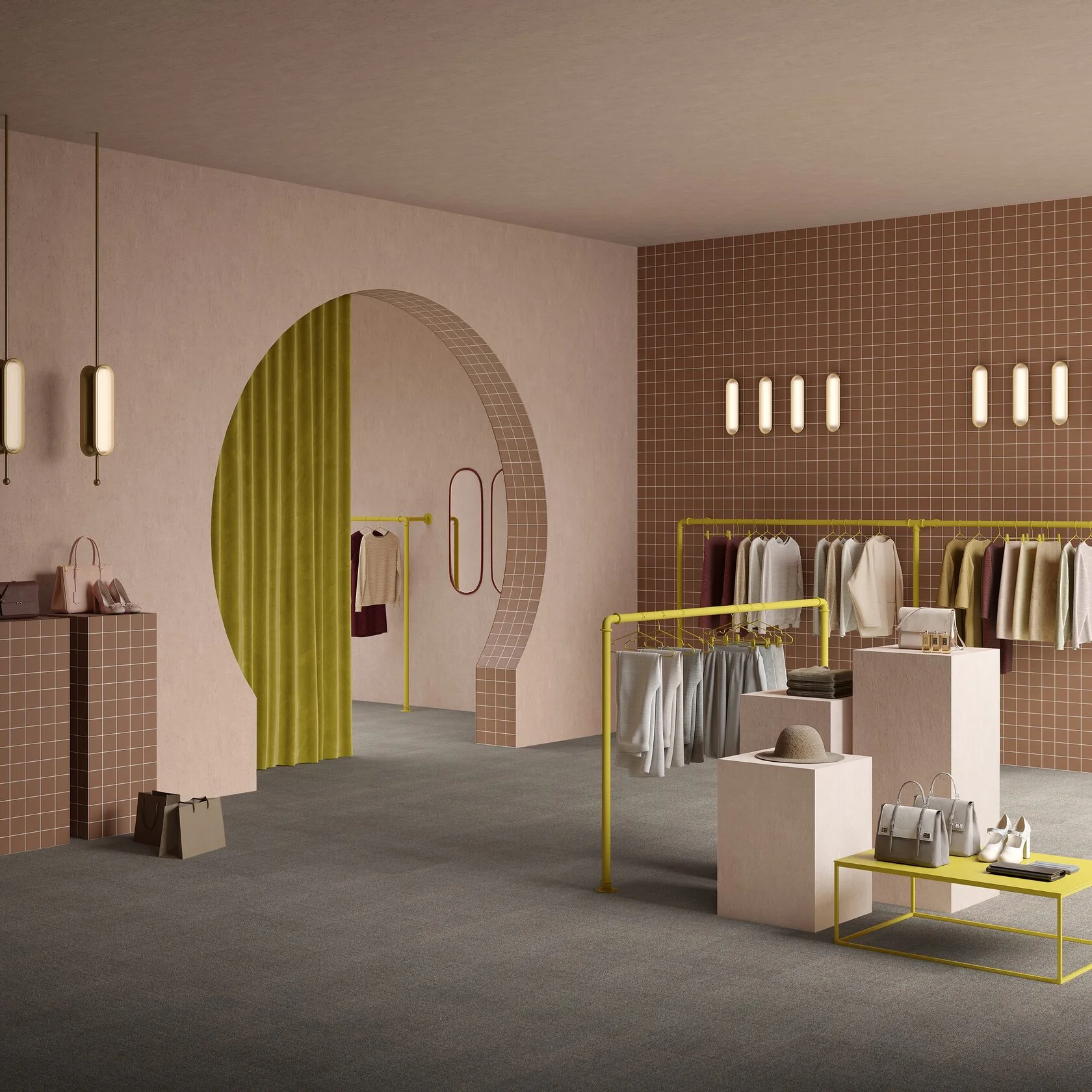 Ковровая плитка Mantra Tile 98 (500*500*6 мм) — купить в Владимире