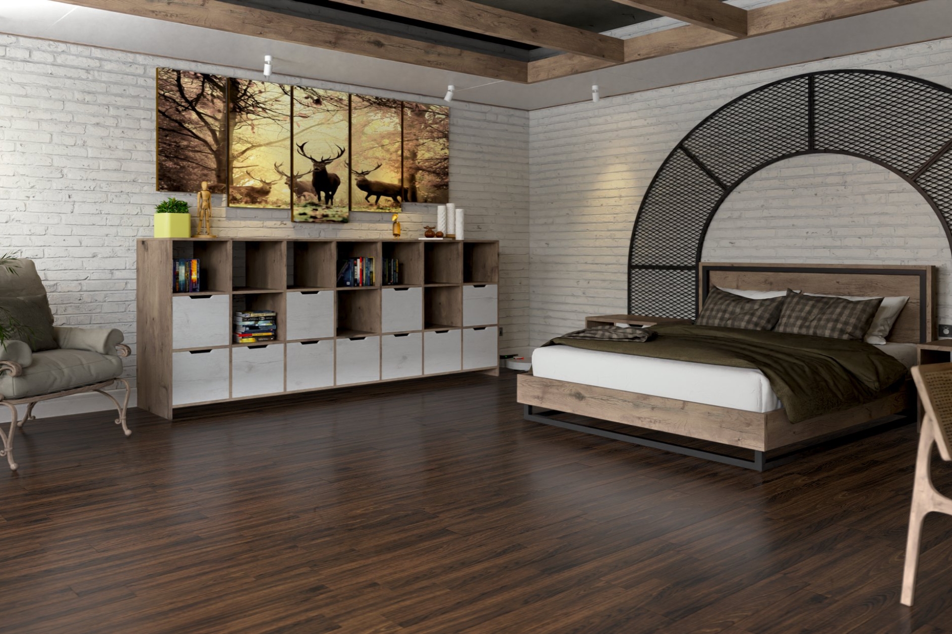 Инженерный паркет «Damy Floor» Каштановый — купить в Владимире