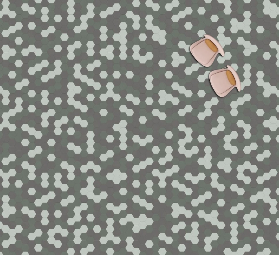 Виниловая плитка "Moduleo" Moods Hexagon 344 (226,32*196*2,5 мм) — купить в Владимире