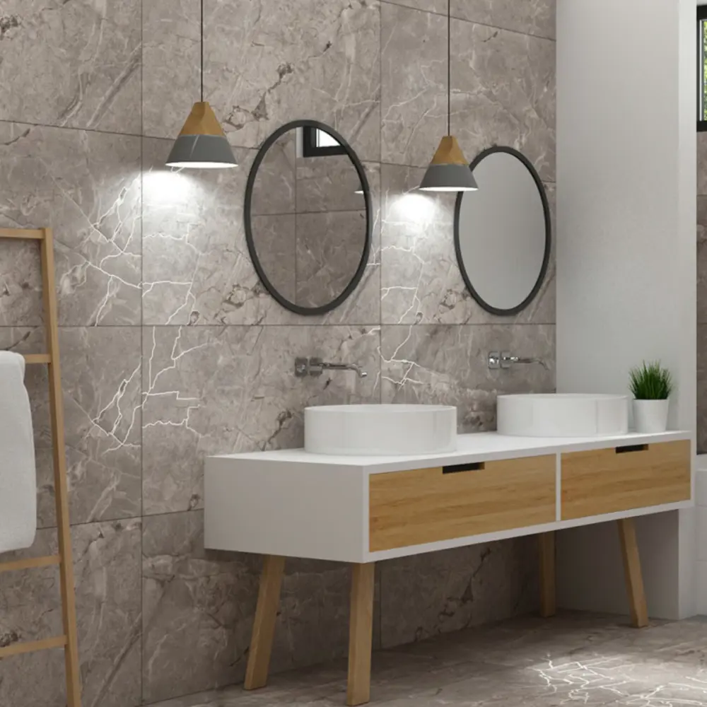 Керамогранит "Sonex" Harmony taupe карвинг 60x120см цвет коричневый с прожилками — купить в Владимире