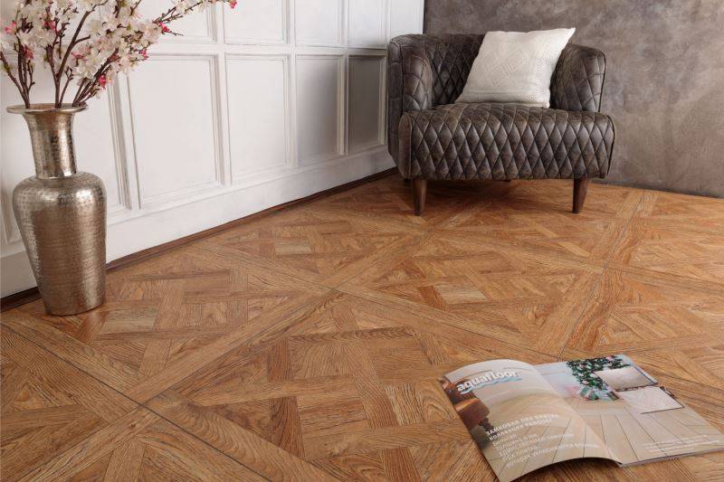 Замковая ПВХ плитка "Aquafloor" AF7004VS (600*600*7 мм) — купить в Владимире