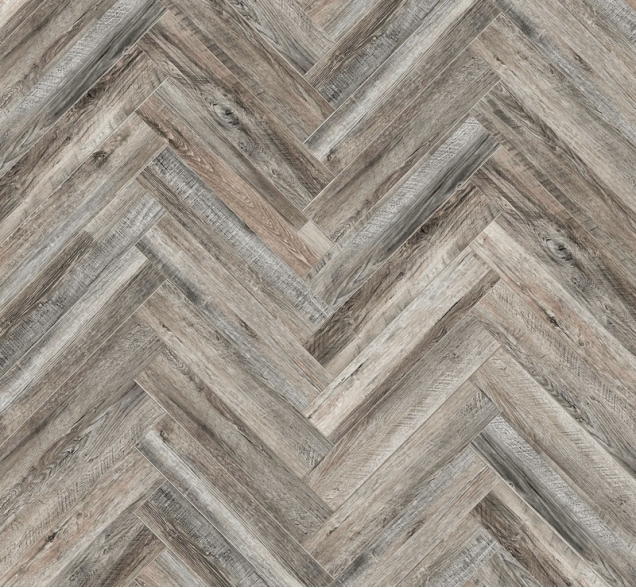 Виниловый ламинат SPC "Cronafloor" Herringbone Дуб Реймс (640*128*4,5 мм) — купить в Владимире