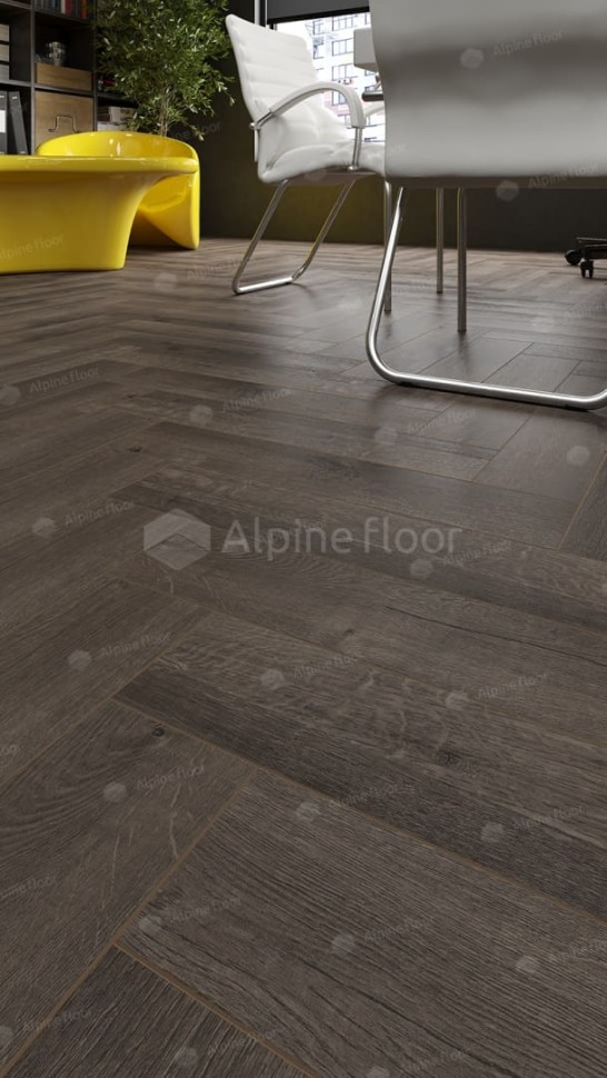 Виниловая плитка "Alpine Floor" Parquet LVT Дуб Антарес (590*118*2,5 мм) — купить в Владимире