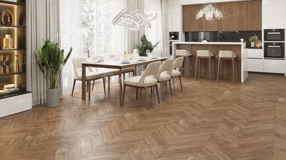 LVT плитка "Alpine Floor" Гевуина (555*127*2,5 мм) — купить в Владимире