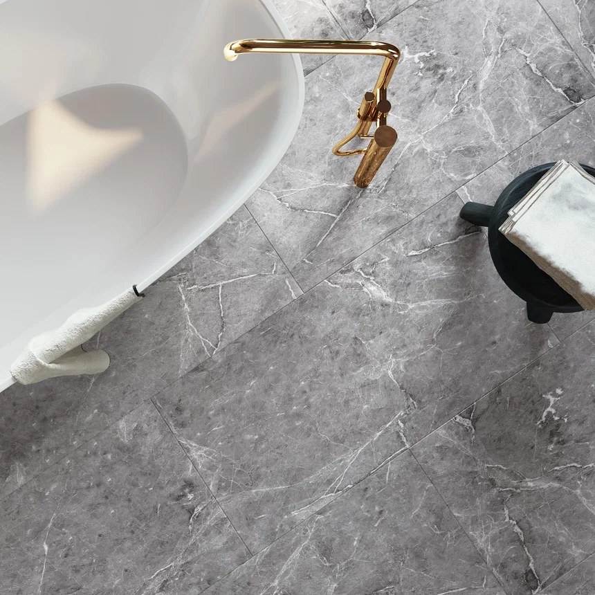 SPC ламинат "Invictus" Hudson Stone Silver (907*450*6мм) — купить в Владимире