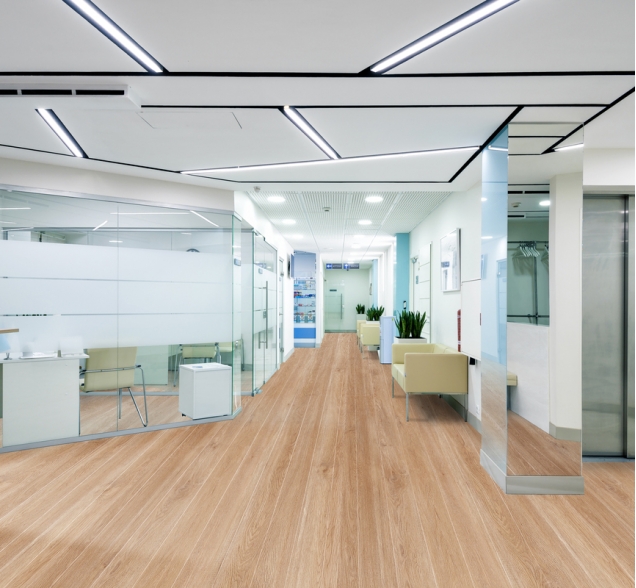 SPC ламинат "CronaFloor" Wood 4V Дуб Монтара (1200*180*4 мм) — купить в Владимире