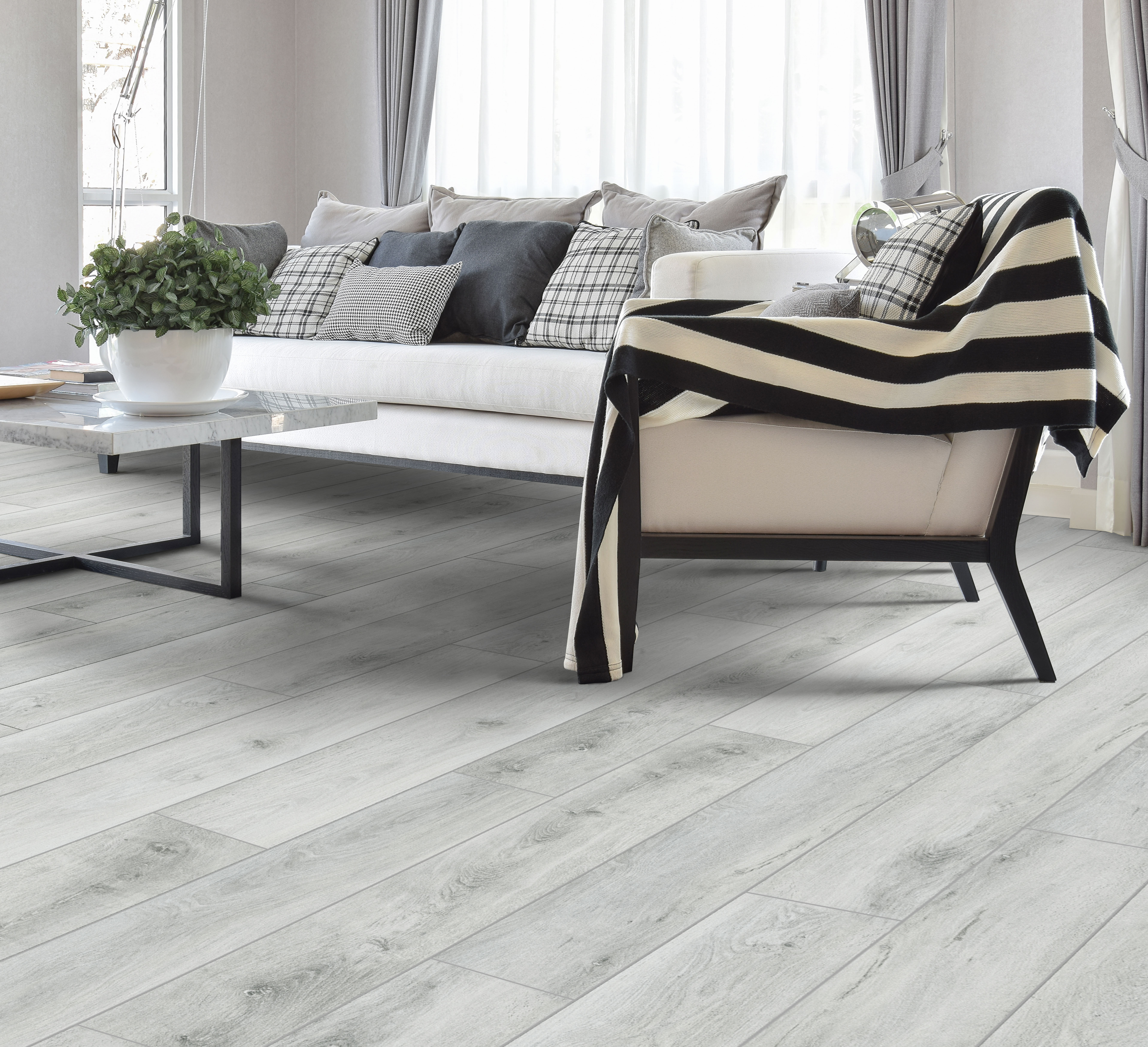 SPC ламинат  "Noventis" Mountain Ice (1200*180*4 мм) — купить в Владимире