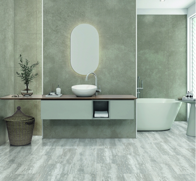 SPC ламинат "CronaFloor" Stone 4V Дублин (600*300*4 мм) — купить в Владимире