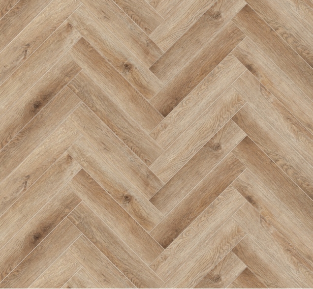 Виниловый ламинат SPC "Cronafloor" Herringbone Дуб Монпелье (640*128*4,5 мм) — купить в Владимире