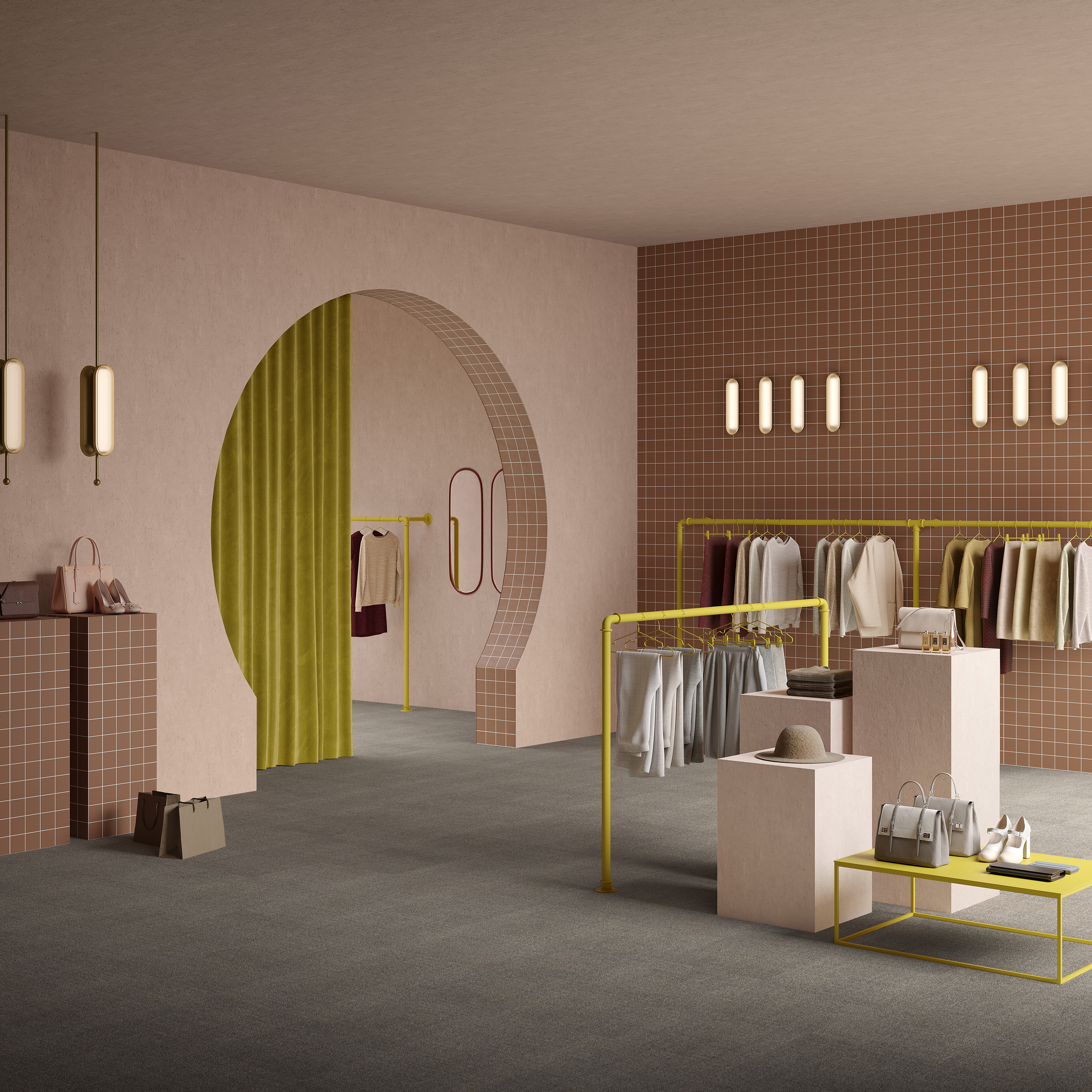 Ковровая плитка Mantra Tile 94 (500*500*6 мм) — купить в Владимире