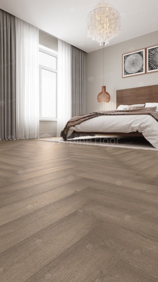 Виниловая плитка "Alpine Floor" Parquet LVT Дуб Насыщенный (590*118*2,5 мм) — купить в Владимире