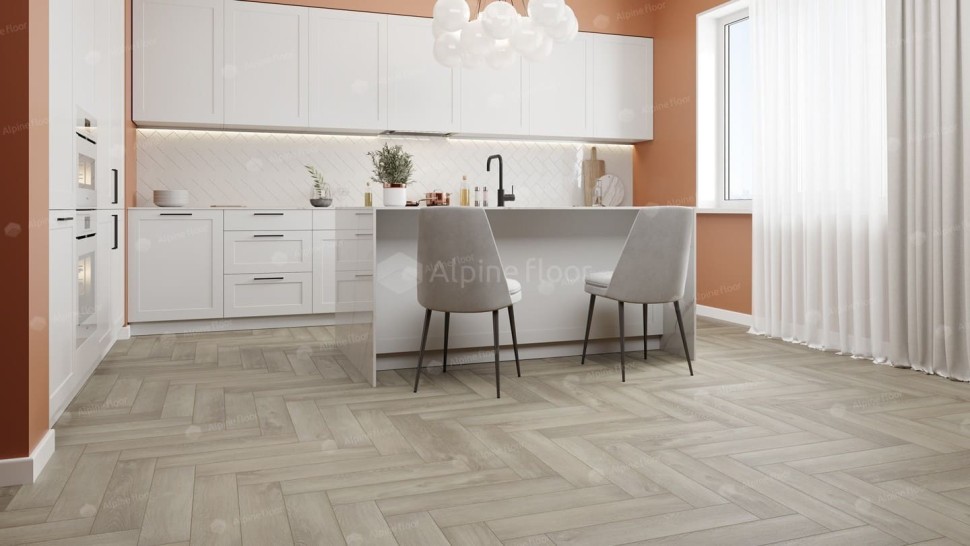 Виниловая плитка "Alpine Floor" Parquet LVT Дуб Фантазия (590*118*2,5 мм) — купить в Владимире