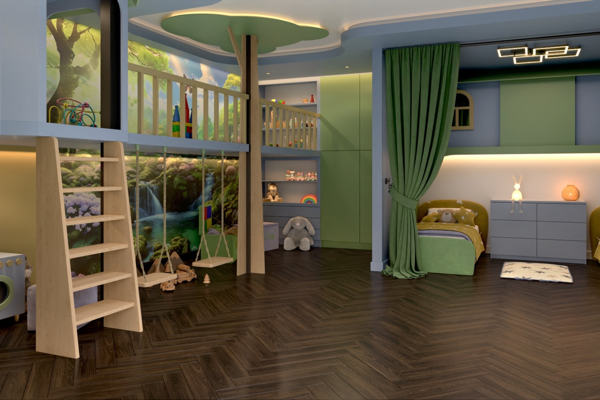 Инженерный паркет «Damy Floor» Каштановый (укладка елочкой) — купить в Владимире