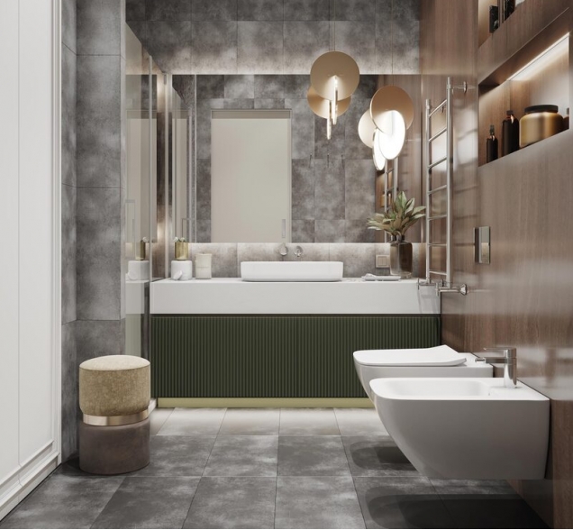 SPC ламинат "CronaFloor" Stone 4V Торнадо Дымчатый (600*300*4 мм) — купить в Владимире